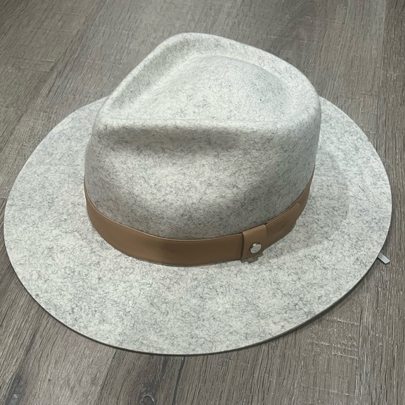 Women’s Kooringa 58CM 100% Wool Light Speckled Boater Stetson Derby Safari Hat - Picture 4 of 8